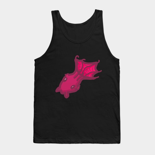 Vampire squid Tank Top by themanyartsofknight